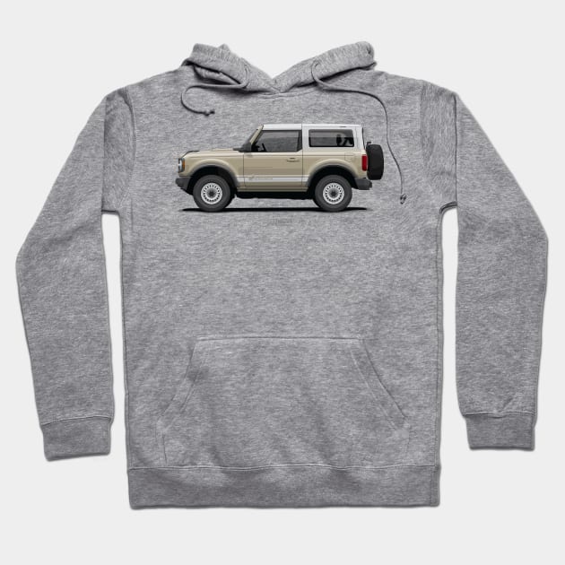 NEW BRONCO - Sand Hoodie by ARVwerks